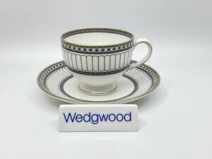 ＊最後の一つ LAST ONE＊ WEDGWOOD ウェッジウッド COLONNADE Tea Cup & Saucer コロネード ティーカップ＆ソーサー R4340 *L749