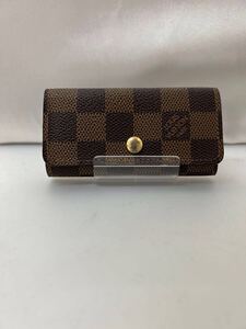 20250106【LOUIS VUITTON】ルイヴィトン ミュルティクレ4 キーケース モノグラム ダミエ ４連 イニシャル N60385