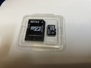 ★☆ ●BUFFALO microSDHCカード 動作未確認 16GB ジャンク品扱いで 店番 xx-355　☆★