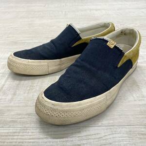 visvim SKAGWAY SLIP-ON F.I.L. ビスビム ヴィズヴィム スカグウェイ スリッポン スニーカー シューズ ネイビー 系 サイズ 8 (71