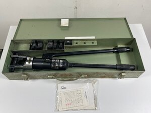 CACTUS SS-325 手動式圧着工具 油圧ヘッド 60-325 受けダイス 6個 押しダイス 2個 カクタス【現状品】