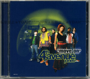 CDS HIP-HOP SOUL BAND ☆ 4TH AVENUE JONES / MOVE ON ☆ AHMAD TENA JONES CDシングル BOBBY ROSS AVILA プロデュース