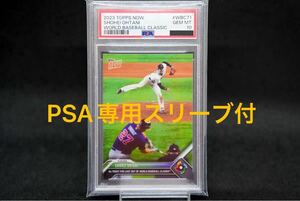  【限定品】ドジャース 大谷翔平×トラウト WBC 2023 topps now 記念カード PSA10 ドジャース エンゼルス