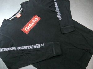 N33N GOTCHA ガッチャ 長袖Tシャツ　L　7－7