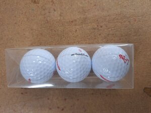 [訳あり・箱潰れ]1スリーブ WORKS GOLF 飛匠 極 レッドラベル RED LABEL ゴルフボール 1スリーブ カラー：ホワイト ボール:新品