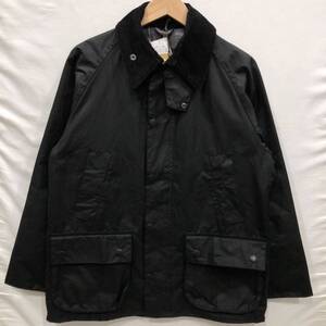 【Barbour】 ジャケット バブアー 38 黒 ブラック コットン 無地 ts202411