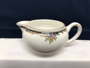 極美品☆WEDGWOOD(ウエッジウッド) ミルクポット OSBORNEシリーズ 希少 茶器 綺麗 管理1802