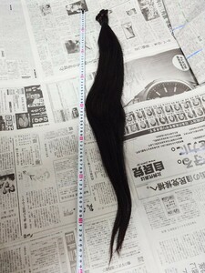 髪束　髪の毛　30代女性　ヘアドネーション