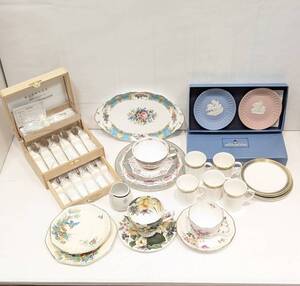 ☆優雅なティータイムに♪洋食器 まとめ カップ＆ソーサー WEDGWOOD ROYAL ALBERT ROYAL DOULTON ウエッジウッド 等【B16412～16566AK】