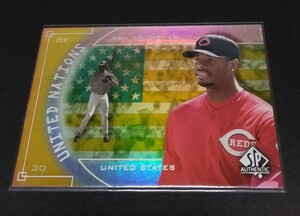 MLB 2000年upper deck ケン・グリフィー・ジュニア jr(レッズ)インサート。UNITED NATIONS。No. UN2。KEN GRIFFEY JR.