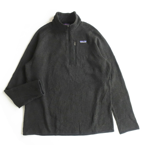 patagonia パタゴニア ベターセーター ハーフジップフリースジャケット ブラック(L)