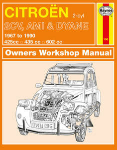 シトロエン Citroen 2CV Ami Dyane 1967 1990 整備 修理 整備書 サービス マニュアル リペア リペアー レストア