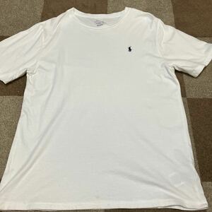 国内正規品 POLO RALPH LAUREN 半袖 Tシャツ XL(18-20) 170 綿100% グァテマラ製 ポロ ラルフローレン (240625)