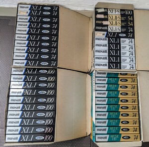 maxell カセットテープ マクセル 40本セット METAL UD 他