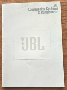 ＪＢＬ■スピーカー・コンポーネント　カタログ　平成元年　Ｓ101，4344，CONTROL1、LE8T　　　　検：廬虞