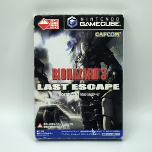 動作品 GC バイオハザード3 ラストエスケープ BIOHAZARD 3 LAST ESCAPE Resident Evil カプコン CAPCOM ゲームキューブ GAMECUBE 箱・説付
