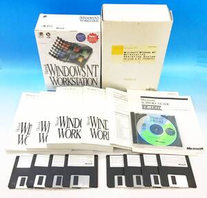 大量セット Windows NT 3.51 WorkStation CD-ROM/PC-9800 PC/AT プロダクトID 富士通 セットアップディスク フロッピーディスク FD