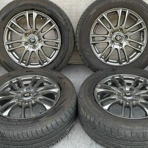 Weds ウェッズ VELVA ヴェルヴァ 16インチ× 6.5J +40 5穴 PCD114.3 215/60R16ラジアル4本 。ノア ヴォクシー セレナ オデッセイストリーム