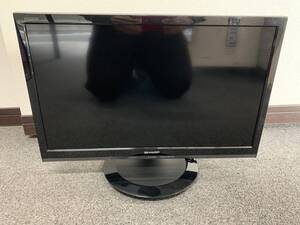 【100円スタート】SHARP 液晶カラーテレビ 2T-C19AD 2019年製 美品 中古品 室内保管品 通電確認済み 小型 19インチ 子供部屋 寝室 