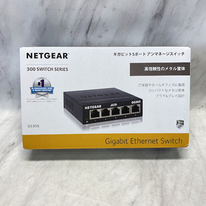 【美品】ネットギア NETGEAR スイッチングハブ 5ポート 1G 金属筐体 アンマネージスイッチ GS305-300JPS