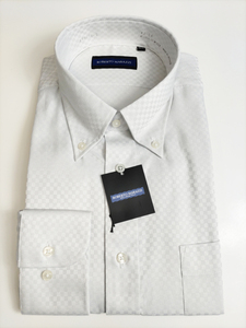 形態安定シャツ LLサイズ 42-84 ボタンダウン グレードビー 長袖 新品 ドレスシャツ カッターシャツ RM4000-5