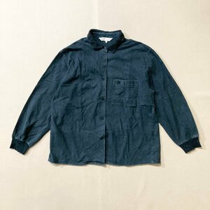 ★vintage Christian Dior SPORTS クリスチャンディオールスポーツ 長袖シャツ トップス レディース L ブラック ヴィンテージ 0.35kg★