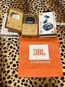 新品 JBL LIVE BUDS 3 ブルー スマートタッチディスプレイ ワイヤレスイヤホン 小型 軽量 LDAC ハイレゾワイヤレス ノイズキャンセリング