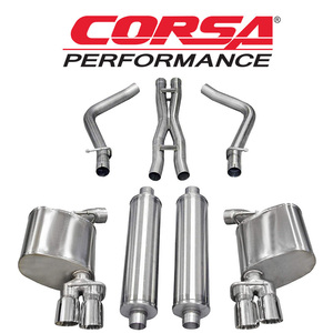 CORSA ダッジ チャージャー RT 2011-2014年 5.7L V8 CAT-BACK エキゾースト 正規品