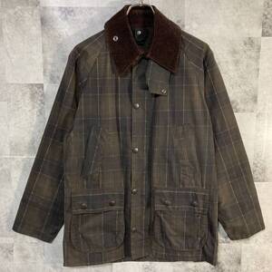 英国製 Barbour バブアー オイルドジャケット ビデイル TARTAN BEDALE 34