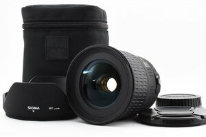 SIGMA EX DG 28mm f/1.8 ASPH Macro マクロ Canon EFマウント [美品] レンズフード ケース付き 広角レンズ