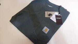 新品 タグ付 CARHARTT WIP S/S POCKET T-SHIRT 半袖Tシャツ/カーハートウィップ ポケット Tシャツ /IO22091/Hemlock Green/Sサイズ