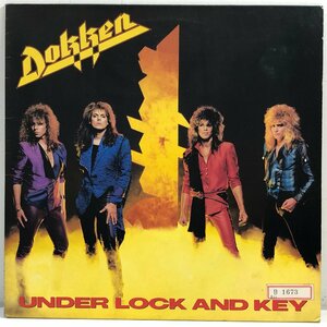 【LP】ドッケン / アンダー・ロック・アンド・キー UNDER LOCK AND KEY / DOKKEN ジョージ・リンチ 解説・歌詞付 ELEKTRA P-13212 ▲