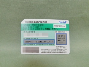 全日空　株主優待券 ANA 2025年11月30日 1枚 送料無料