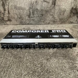 〇【中古】BEHRINGER ベリンガー COMPOSER PRO MDX 2200 コンプレッサー 電源ケーブル欠品同梱不可　1円スタート