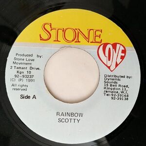 ジャマイカ7 Scotty Rainbow NONE Stone Love /00080