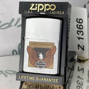 1000円スタート zippo 美商品 ハーレーダビッドソン harley-davidson 1993年製 化粧箱有り EAGLE オイルライター ジッポー Z1366