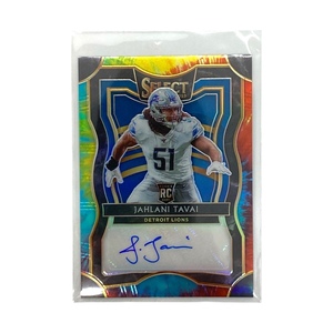 PANINI NFLカード SELECT PRIZM JAHLANI TAVAI DETROIT LIONS 15/25 #RS-28 中古 1