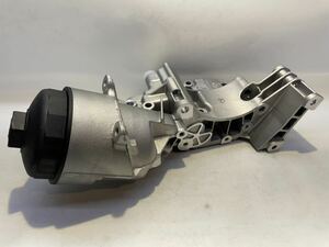 BMW E46 3シリーズ E39 5シリーズ E53 X5 E83 X3 M52 M54エンジン オイルフィルターケースブラケットASSY 純正新品 11421713838 （A115）