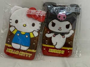 SANRIO サンリオ 2024年 キャラクター大賞 当たりくじ ポーチ クロミ ハローキティ セット 未使用保管品