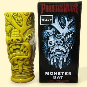 Monster Bat Ceramic Mug モンスターバット セラミック マグ madballs madball マッドボール 陶器 tiki チキマグ ティキマグ