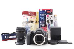 保証付き☆デジタル一眼レフカメラ 動作確認済み キャノン Canon EOS Kiss X10標準レンズセット Canon EF 28-80㎜1:3.5-5.6V USM☆1047