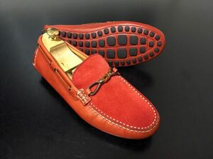 超美品 未使用 ヴィトン 7 LOUIS VUITTON ♯FA1108 ビットドライビングシューズ アリゾナ 8328