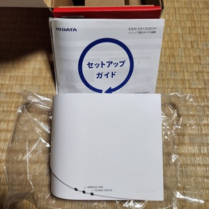 アイ・オー・データ WN-DX1300EXP IEEE802.11ac/n/g/b準拠 867Mbps(規格値) Wi-Fi中継機 メッシュ子機 60s24-2064-9