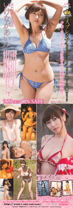 ☆いけながあいみ『ミスプレミア2015-2016～遅咲きAmy満開Body』店頭告知用非売品ポスター☆