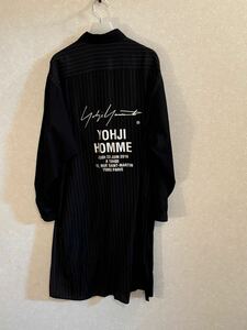 Yohji Yamamoto POUR HOMME スタッフコートシャツ　サイズ3 キュプラ