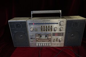 A&P　MARANTZ：CRS6820：大型ラジカセ：FM-AM-正常：TAPE-NG：錆びあり」（現状渡）