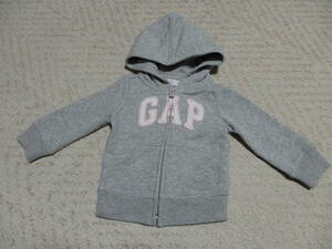 baby GAP　フード付きパーカー　裏起毛　12～18か月　