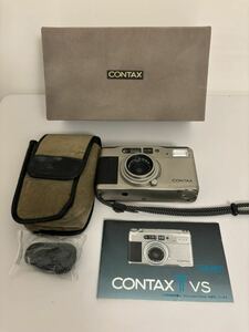 CONTAX コンタックス TVS コンパクトフィルムカメラ 【簡易動作確認済】