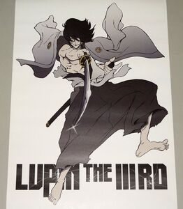 ルパン三世 血煙の石川五ェ門 B2ポスター LUPIN THE IIIRD 石川五エ門