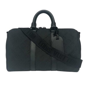 ルイ・ヴィトン LOUIS VUITTON キーポル・バンドリエール35 M22765 トリヨンレザー ハンドバッグ ユニセックス 中古